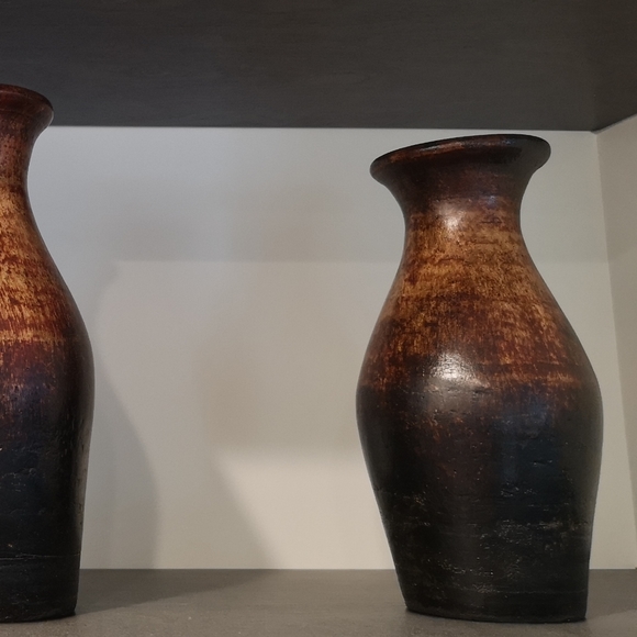 Three decorative pots - Picture 2 of 2